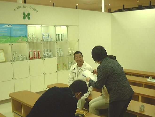 インタビューの様子